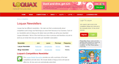 Desktop Screenshot of newsletter.loquax.co.uk