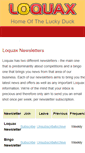 Mobile Screenshot of newsletter.loquax.co.uk