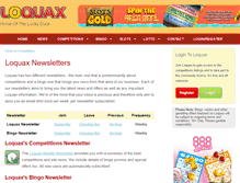 Tablet Screenshot of newsletter.loquax.co.uk